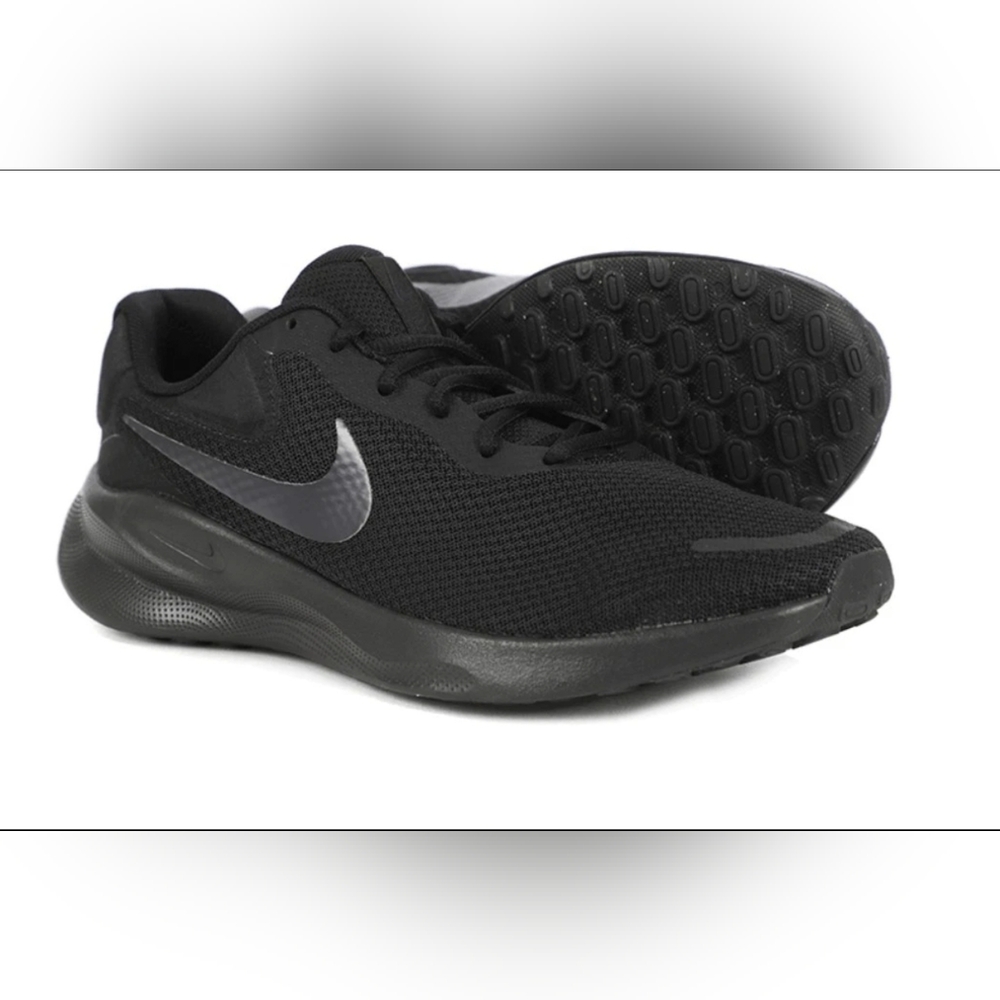 Nike Black Revolution 7 Athletic Sneakers